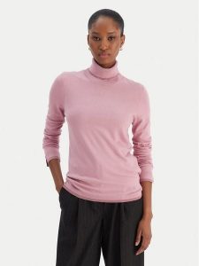 Liu Jo Golf MF5229 MS49I Różowy Regular Fit. Czerwone golfy Liu Jo, bez wzorów, z syntetyku. Za 449,99 zł.