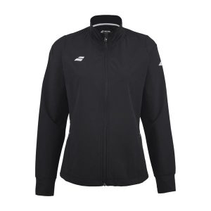Bluza tenisowa damska Babolat Play. Czarne bluzy BABOLAT, bez wzorów, bez kaptura. Za 319,99 zł.