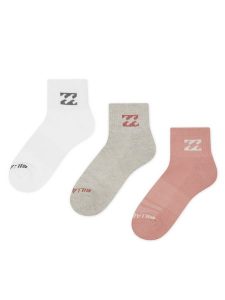 Billabong Skarpety długie AS_BILLABONG_03Z_SS25 (3-PACK) Kolorowy. Skarpetki Billabong, bez wzorów, z materiału. Za 34,99 zł.