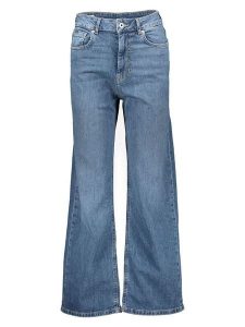 Pepe Jeans Dżinsy "Lexa" - Straight fit - w kolorze niebieskim rozmiar: W27/L32. Niebieskie jeansy Pepe Jeans, z aplikacjami, z jeansu, z podwyższonym stanem. Za 162,49 zł.