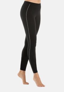 Legginsy damskie Teyli Athletico. Białe legginsy Teyli, bez wzorów, z bawełny, z obniżonym stanem, długie. Za 99,95 zł.