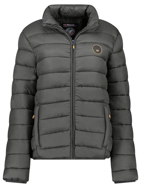 Geographical Norway Kurtka pikowana "Atikamap" w kolorze ciemnoszarym rozmiar: S. Czarne kurtki Geographical Norway, s, bez wzorów, bez kaptura. Za 144,24 zł.