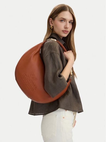 LOVE MOSCHINO Torebka JC4222PP0OKA0300 Brązowy. Brązowe torebki klasyczne LOVE MOSCHINO, bez wzorów, ze skóry, bez dodatków. Za 544,99 zł.