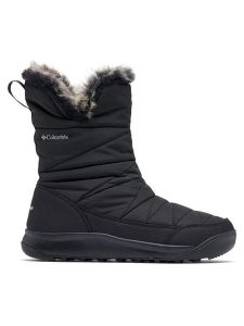 Columbia Śniegowce Minx Slip V 2079191 Czarny. Czarne buty zimowe Columbia, z materiału, bez obcasa, bez zapięcia. Za 359,00 zł.