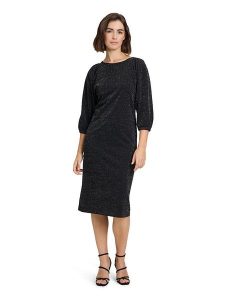 Betty Barclay Sukienka w kolorze czarnym rozmiar: 36. Czarne sukienki Betty Barclay, bez wzorów, bez kołnierzyka, bez ramiączek, midi. Za 217,95 zł.