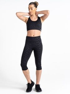 Dare 2b Legginsy sportowe "Influential" w kolorze czarnym rozmiar: 52. Czarne legginsy Dare 2b, bez wzorów, z materiału. Za 82,64 zł.