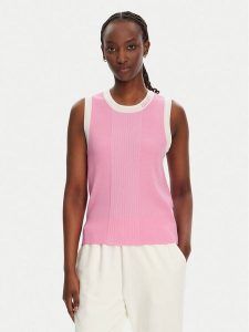 Liu Jo Sport Sweter TA5092 MS022 Różowy Regular Fit. Czerwone swetry klasyczne Liu Jo Sport, l, z syntetyku, bez kołnierzyka. Za 359,99 zł.