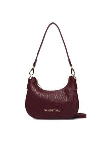Valentino Torebka Gynevra Re VBSA6808 Bordowy. Czerwone torebki klasyczne Valentino, bez wzorów, ze skóry, bez dodatków. Za 549,99 zł.