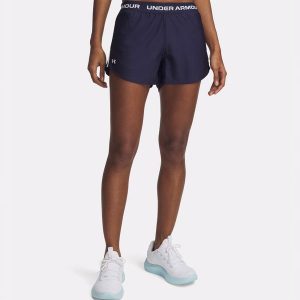 Spodenki treningowe damskie Under Armour Tech Play Up Shorts. Czarne szorty Under Armour, bez wzorów, sportowe. Za 109,99 zł.