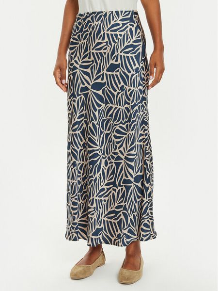 Tatuum Spódnica midi Satinola T2418.173B Granatowy Regular Fit. Niebieskie spódnice Tatuum, bez wzorów, z wiskozy, midi. Za 279,99 zł.