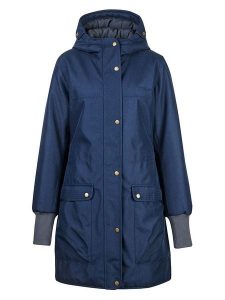 Finside Parka zimowa "Oikku" w kolorze granatowym rozmiar: 40. Niebieskie płaszcze Finside, na zimę, s, bez wzorów, bez kaptura. Za 630,99 zł.