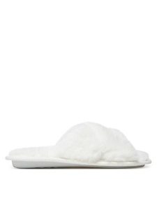 DeeZee Kapcie HHS-22JG-1006 Biały. Białe kapcie DeeZee, bez wzorów, z materiału. Za 49,99 zł.