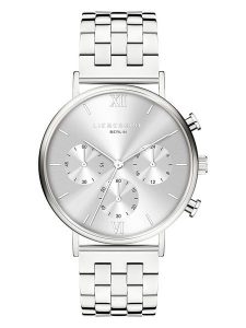 Liebeskind Chronograf w kolorze srebrnym rozmiar: onesize. Szare, analogowe zegarki Liebeskind. Za 484,31 zł.