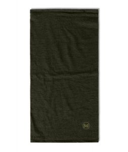 Chusta wielofunkcyjna z wełny merynosów Buff Merino Midweight. Zielone apaszki i chusty Buff, bez wzorów, z materiału. Za 124,49 zł.
