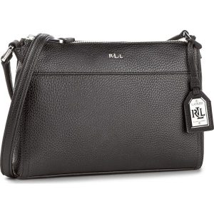 Torebka LAUREN RALPH LAUREN - Brooklyn Crossbody 431611743027 Milford Black/Silver. Torebki klasyczne marki Lauren Ralph Lauren. W wyprzedaży za 359,00 zł.