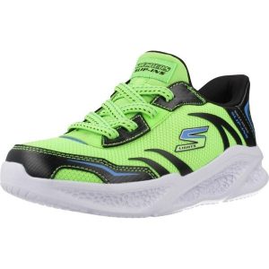 Buty SKECHERS METEOR-LIGHTS Zielony. Zielone buty trekkingowe Skechers, z syntetyku, bez zapięcia. Za 258,99 zł.