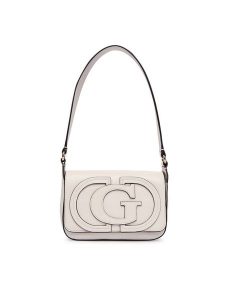 Guess Torebka Ruby HWNG97 40190 Kremowy. Białe torebki klasyczne Guess, z aplikacjami, ze skóry, bez dodatków. Za 544,99 zł.