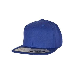 Dopasowana czapka typu snapback Flexfit 110. Niebieskie czapki FLEXFIT, bez wzorów. Za 148,00 zł.