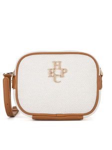 Beverly Hills Polo Club Torebka BHPC-C-018-07 Beżowy. Brązowe listonoszki Beverly Hills Polo Club, bez wzorów, z materiału, bez dodatków. Za 179,99 zł.