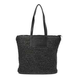Czarna Torebka Big Star Modna Shopperka Damska. Czarne shopper bag Big Star, bez wzorów, bez dodatków. Za 149,00 zł.