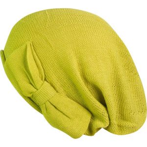 Czapka damska smerfetka z kokardą żółta(cz2506-1). Czapki marki Art of Polo. Za 32,73 zł.