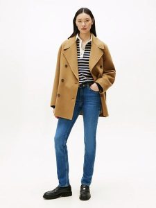 TOMMY JEANS Dżinsy - Slim fit - w kolorze niebieskim rozmiar: W25/L28. Niebieskie jeansy Tommy Jeans, z aplikacjami, z jeansu. Za 358,48 zł.