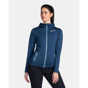 Damska bluza techniczna Kilpi SEVELEN-W. Niebieskie bluzy Kilpi, na zimę, xs, bez wzorów, bez kaptura. Za 334,27 zł.