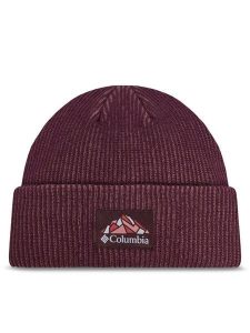 Columbia Czapka Provisions Cuffed Beanie 2092601 Bordowy. Czerwone czapki Columbia, bez wzorów, z materiału, sportowe. Za 109,99 zł.