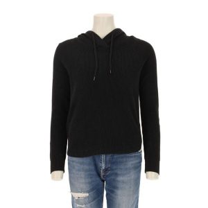 Second life - Damska czarna bluza z kapturem - Jak nowy. Czarne bluzy Ralph Lauren, bez wzorów, z kapturem. Za 127,76 zł.