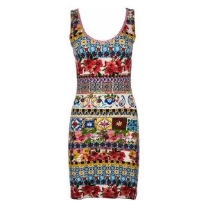 Desigual Sukienka Damska Luana S Wielo Barwny. Sukienki marki Desigual. W wyprzedaży za 221,00 zł.
