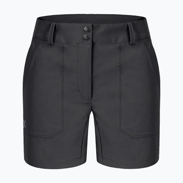 Spodenki trekkingowe damskie Montura Sarzana. Szare szorty MONTURA, bez wzorów, sportowe. Za 279,99 zł.