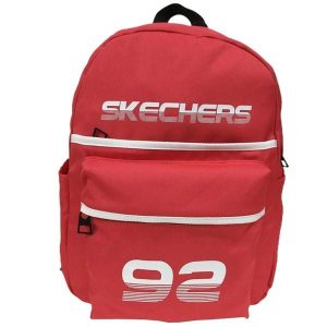 Plecak unisex Skechers Downtown Backpack pojemność 20 L. Czerwone plecaki Skechers. Za 89,99 zł.