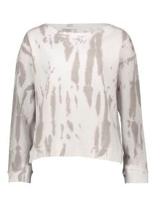 Juvia Bluza w kolorze biało-szarobrązowym rozmiar: S. Białe bluzy Juvia, s, bez wzorów, z bawełny, bez kaptura. Za 144,95 zł.
