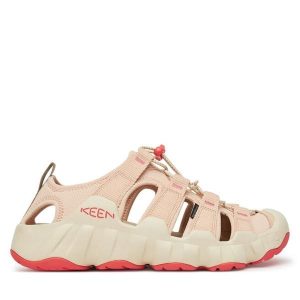 Sandały Keen. Czerwone buty trekkingowe Keen, bez zapięcia. Za 309,99 zł.