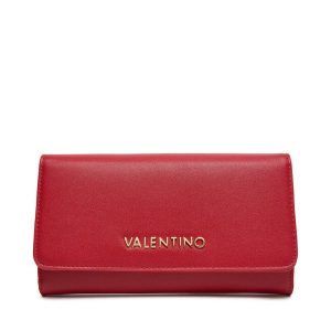 Portfel Valentino. Czerwone portfele Valentino, bez wzorów. Za 279,99 zł.