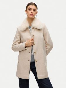 Vero Moda Płaszcz przejściowy Autumn 10331559 Beżowy Regular Fit. Brązowe płaszcze Vero Moda, m, bez wzorów, z syntetyku, bez kaptura. Za 319,99 zł.