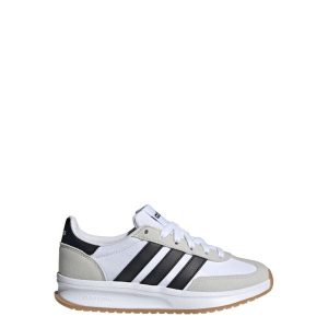 Buty Run 70s 2.0. Białe buty trekkingowe ADIDAS, z materiału, bez zapięcia. Za 239,00 zł.
