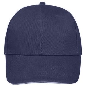 Czapka Z Daszkiem Buffalo 6 Panel. Białe czapki SOL'S, bez wzorów. Za 29,99 zł.