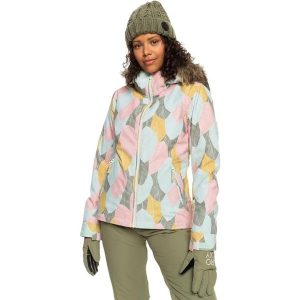 Kurtka narciarska damska Roxy Free Jet Ski. Kurtki sportowe Roxy, na zimę, l, bez wzorów, z poliesteru, bez kaptura, narciarskie. Za 422,00 zł.