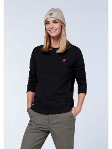 Polo Sylt Bluza w kolorze czarnym rozmiar: XL. Czarne bluzy Polo Sylt, xl, bez wzorów, z bawełny, bez kaptura. Za 87,81 zł.