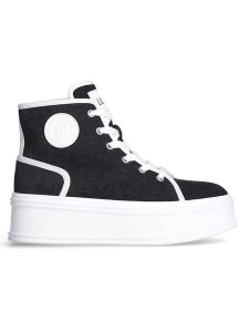 Liu Jo Sneakersy w kolorze czarnym rozmiar: 41. Czarne trampki Liu Jo, bez wzorów, za kostkę, bez zapięcia. Za 373,35 zł.