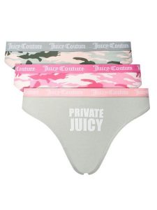 Juicy Couture Komplet stringów JCTTH225957 Kolorowy. Komplety bielizny Juicy Couture, bez wzorów, z bawełny. Za 139,99 zł.