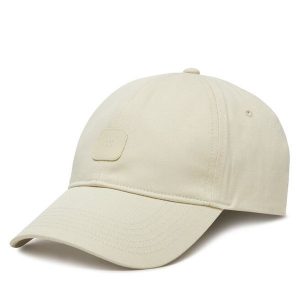 Czapka z daszkiem Calvin Klein Jeans. Białe czapki Calvin Klein Jeans, bez wzorów, z jeansu. Za 109,99 zł.