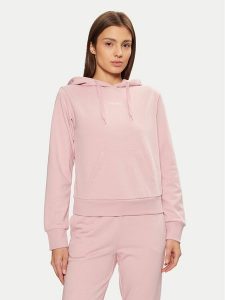 Guess Bluza O5RQ02 KCO31 Różowy Regular Fit. Czerwone bluzy Guess, m, z aplikacjami, z bawełny, bez kaptura. Za 299,99 zł.