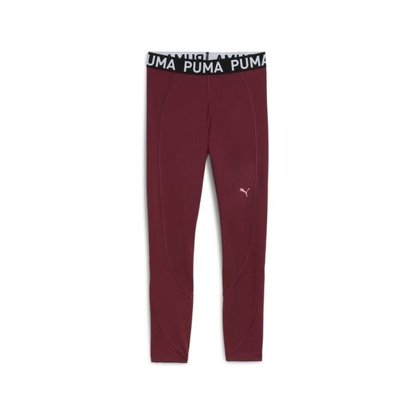 Damskie legginsy PUMA STRONG PUMA. Czerwone legginsy Puma, bez wzorów, z podwyższonym stanem. W wyprzedaży za 186,20 zł.