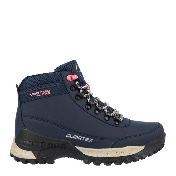 Buty trekkingowe damskie AULP EVEREST wodoodporne oddychające. Niebieskie buty trekkingowe Aulp, bez zapięcia. W wyprzedaży za 259,99 zł.