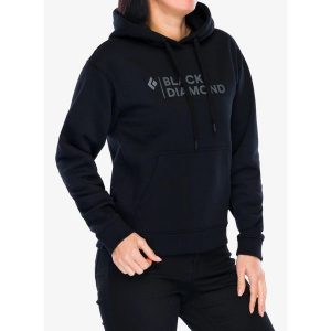Bluza damska Black Diamond Mini Stacked Pullover Hoody. Czarne bluzy Black Diamond, l, bez wzorów, bez kaptura. Za 319,99 zł.