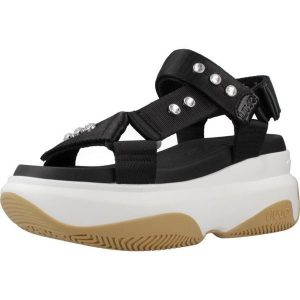 Sandały LIU-JO BA4025 TX05 Czarny. Czarne buty trekkingowe Liu Jo, z tkaniny, bez zapięcia. Za 530,99 zł.