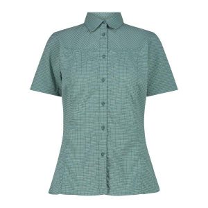 Koszula damska turystyczne CMP 34S6206. Zielone koszule CMP, s, bez wzorów, bez kołnierzyka, bez ramiączek. Za 232,30 zł.