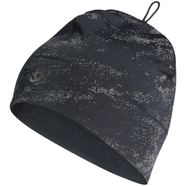 Czapka ODLO Polyknit Warm Reflective Hat. Czarne czapki ODLO, bez wzorów, sportowe. Za 139,99 zł.